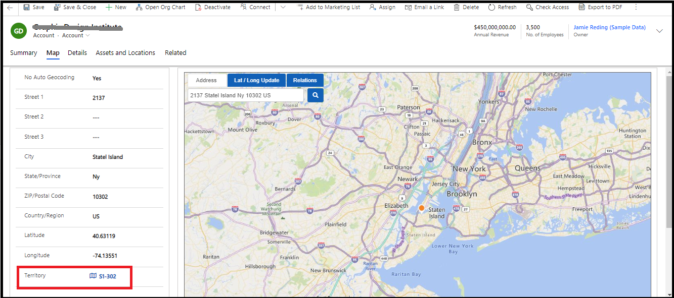 Points to check while assigning Territories within Dynamics 365 CRM