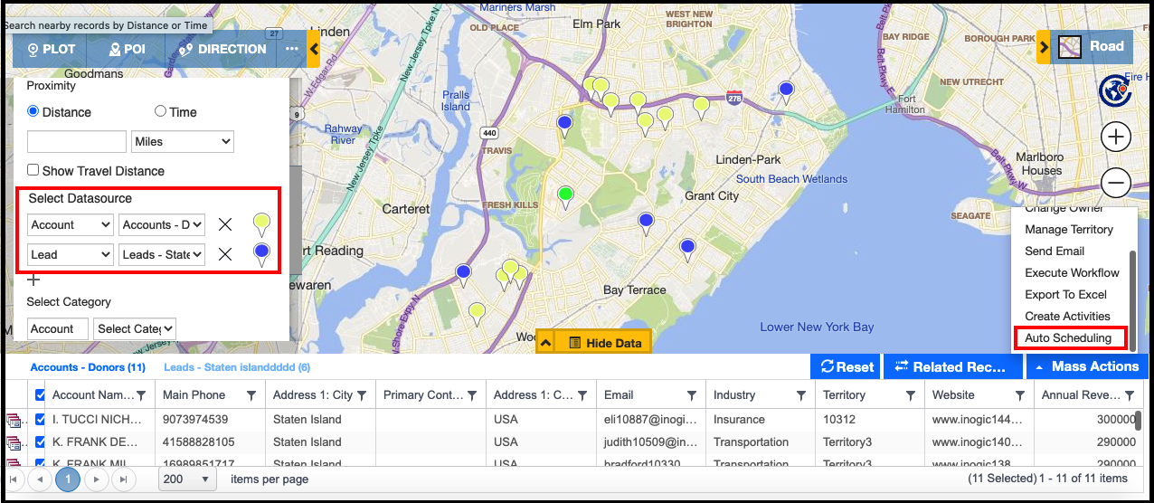 Maps integration within Dynamics 365 CRM for Non-profit Industry