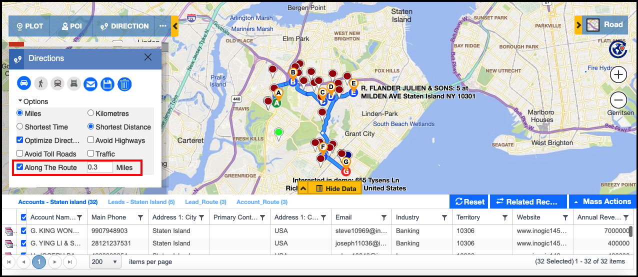 Maps integration within Dynamics 365 CRM for Non-profit Industry