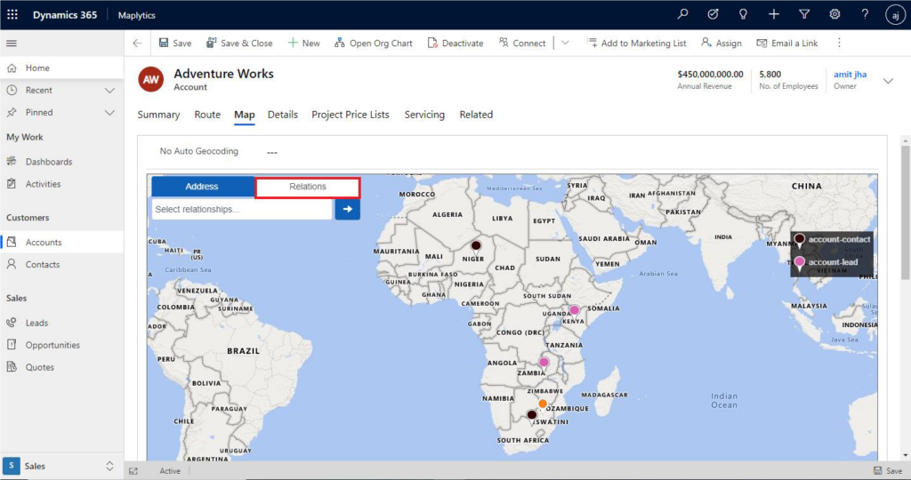 Beyond Pins & Routes: Unveiling the Power of Related Record Plotting on 