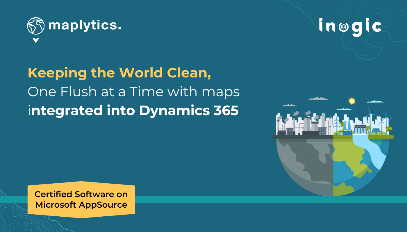 maps integrated into Dynamics 365